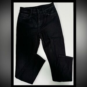 Joes 26 Black Jeans Stretch Sparkle Skinny Pants Denim
